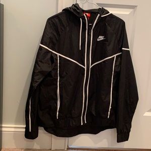 Nike Zip Up Hooded Wind Breaker
